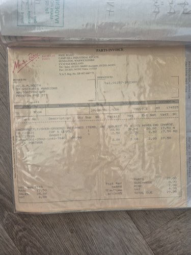 1968 Jaguar E-Type Series 1.5 4.2L OTS RHD En venta (imagen 177 de 187)