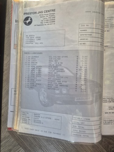 1968 Jaguar E-Type Series 1.5 4.2L OTS RHD En venta (imagen 181 de 187)