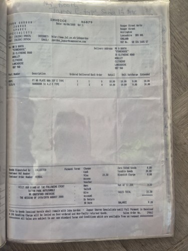 1968 Jaguar E-Type Series 1.5 4.2L OTS RHD En venta (imagen 186 de 187)