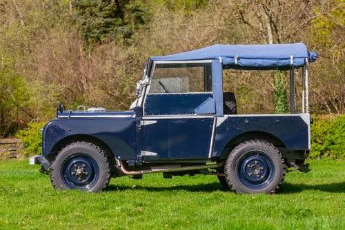 1952 Land Rover Series I 80" Ex-Belgian Police Force zum Verkauf (Bild 4 von 218)