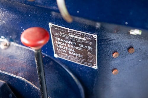 1952 Land Rover Series I 80" Ex-Belgian Police Force zum Verkauf (Bild 36 von 218)