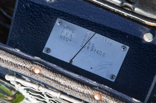 1952 Land Rover Series I 80" Ex-Belgian Police Force zum Verkauf (Bild 175 von 218)