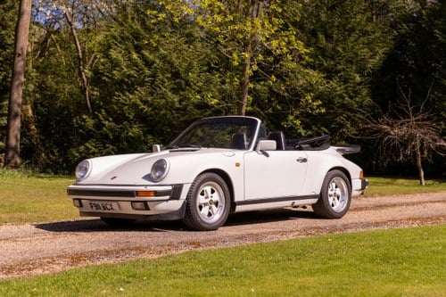 1989 Porsche 911 Carrera Cabriolet Sport zum Verkauf (Bild 2 von 258)