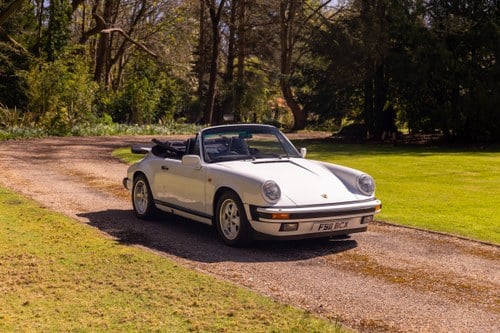 1989 Porsche 911 Carrera Cabriolet Sport zum Verkauf (Bild 5 von 258)