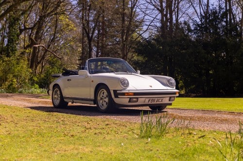 1989 Porsche 911 Carrera Cabriolet Sport zum Verkauf (Bild 6 von 258)