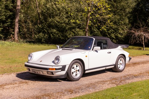 1989 Porsche 911 Carrera Cabriolet Sport zum Verkauf (Bild 21 von 258)