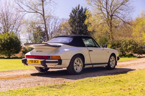 1989 Porsche 911 Carrera Cabriolet Sport zum Verkauf (Bild 27 von 258)