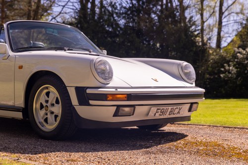 1989 Porsche 911 Carrera Cabriolet Sport zum Verkauf (Bild 85 von 258)