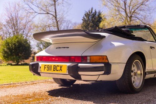 1989 Porsche 911 Carrera Cabriolet Sport zum Verkauf (Bild 104 von 258)
