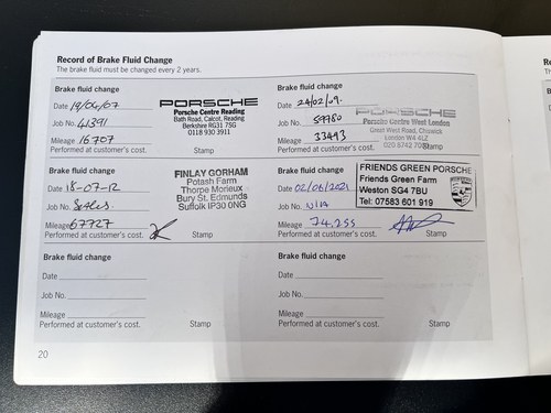 2004 Porsche 911 Carrera 997 Manual à venda (imagem 141 de 168)