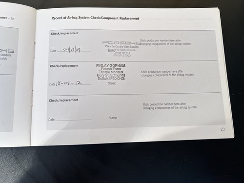 2004 Porsche 911 Carrera 997 Manual à venda (imagem 143 de 168)