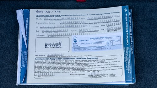 1999 Maserati 3200 GT 66k miles In vendita (immagine 206 di 210)