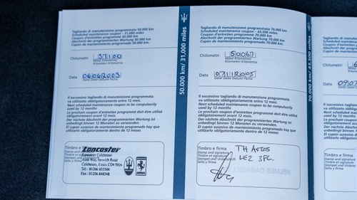 1999 Maserati 3200 GT 66k miles In vendita (immagine 208 di 210)