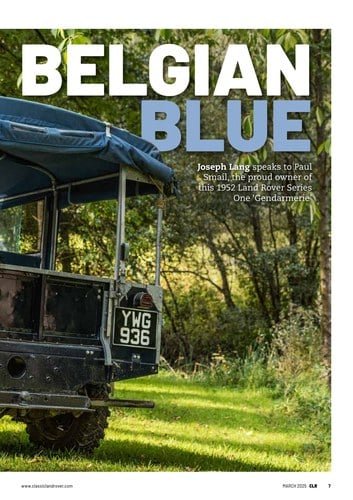 1952 Land Rover Series I 80" Ex-Belgian Police Force zum Verkauf (Bild 215 von 218)