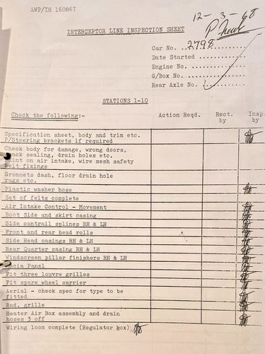 1968 Jensen Interceptor Mk1 For Sale (picture 261 of 316)