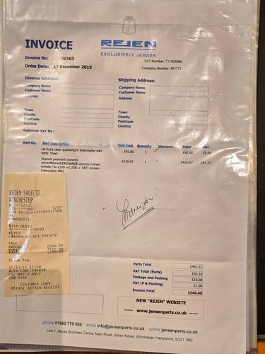 1968 Jensen Interceptor Mk1 For Sale (picture 273 of 316)