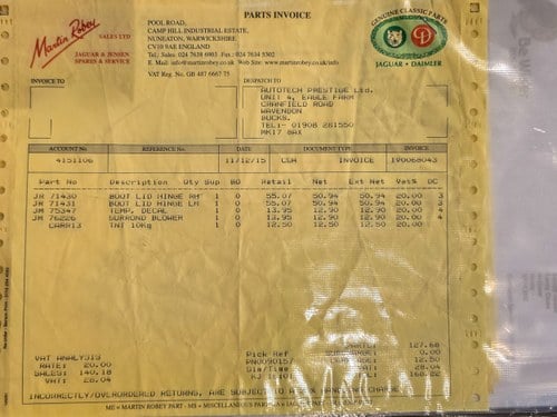 1968 Jensen Interceptor Mk1 For Sale (picture 283 of 316)