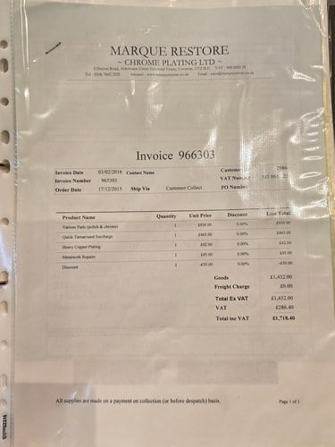 1968 Jensen Interceptor Mk1 For Sale (picture 285 of 316)