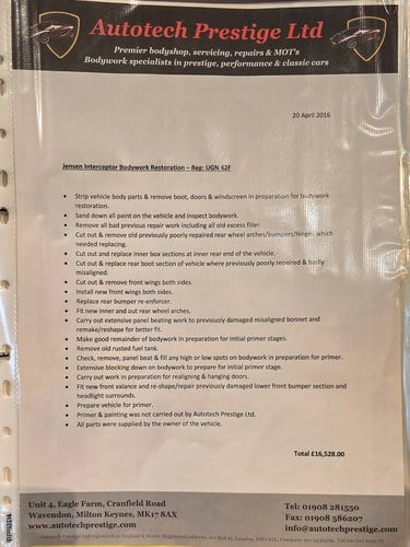 1968 Jensen Interceptor Mk1 For Sale (picture 291 of 316)