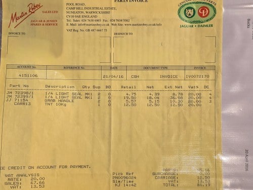 1968 Jensen Interceptor Mk1 For Sale (picture 292 of 316)