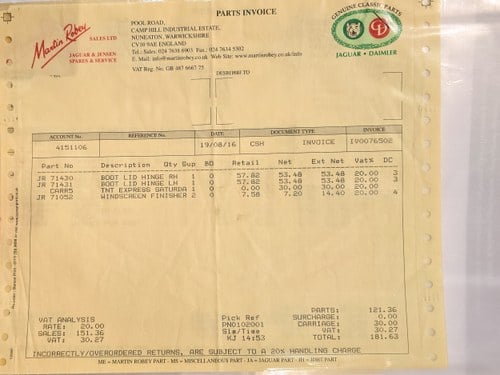 1968 Jensen Interceptor Mk1 For Sale (picture 299 of 316)