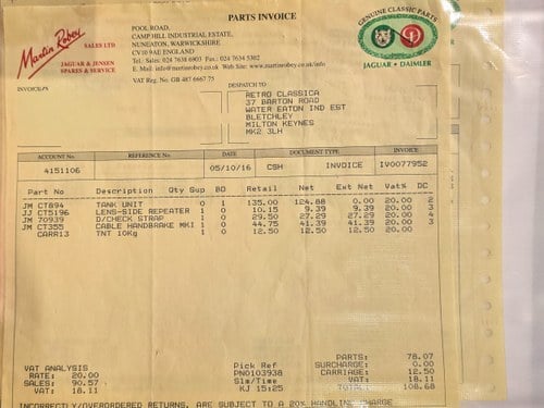 1968 Jensen Interceptor Mk1 For Sale (picture 300 of 316)