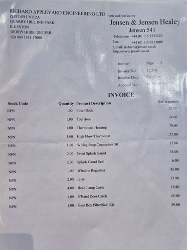 1968 Jensen Interceptor Mk1 For Sale (picture 308 of 316)