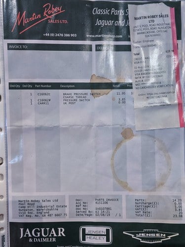 1968 Jensen Interceptor Mk1 For Sale (picture 311 of 316)