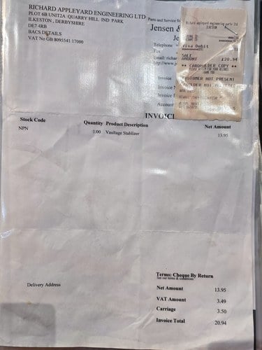 1968 Jensen Interceptor Mk1 For Sale (picture 313 of 316)