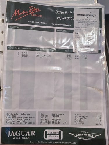 1968 Jensen Interceptor Mk1 For Sale (picture 315 of 316)