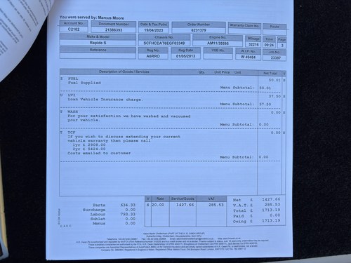 2013 Aston Martin Rapide S En venta (imagen 222 de 225)