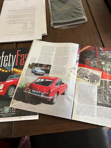 1968 MG MGC GT In vendita (immagine 233 di 259)