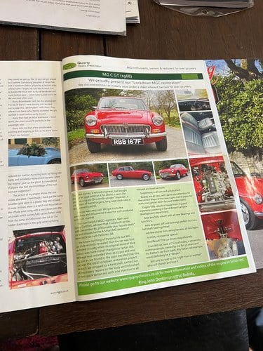 1968 MG MGC GT In vendita (immagine 239 di 259)