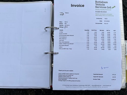 1963 Morris Mini For Sale (picture 145 of 159)