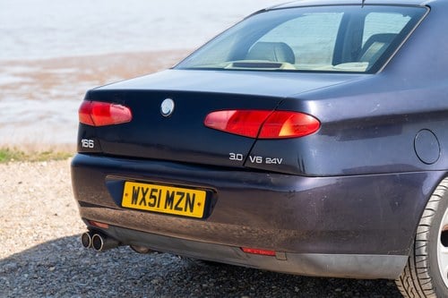 2001 Alfa Romeo 166 3L V6 24V Sportronic Lusso zum Verkauf (Bild 150 von 198)