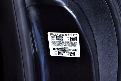 2014 Jaguar F-Type S Convertible till salu (bild 41 av 106)