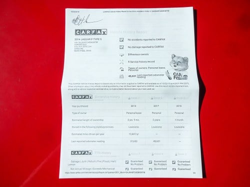 2014 Jaguar F-Type S Convertible till salu (bild 101 av 106)