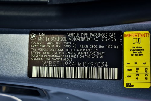 2006 BMW (E63) M6 à vendre (picture 95 of 114)