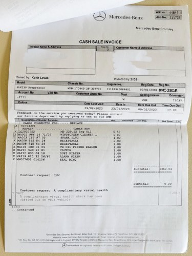 2004 Mercedes-Benz R170 SLK230 For Sale (picture 104 of 107)