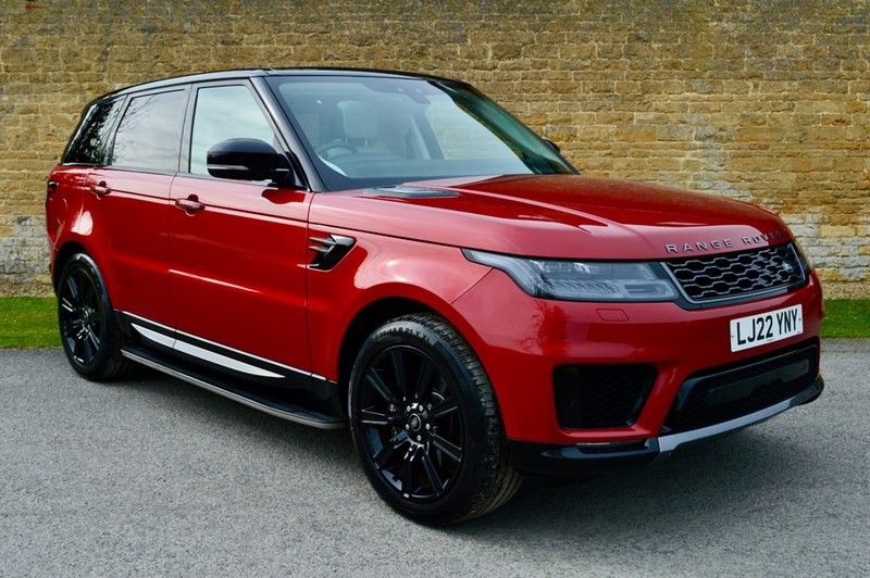 Basic Land Rover Sport 2022 Land Rover Range Rover Sport Red Automatic, 7+ speed Right Hand ...