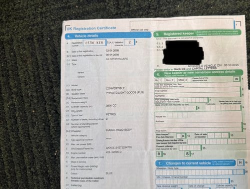 2008 AK Cobra 427 3.5L V8 For Sale (picture 106 of 109)