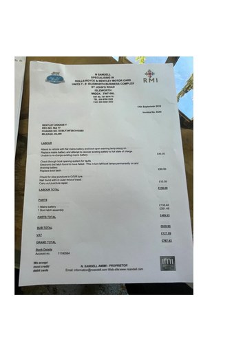 2004 Bentley Arnage T Mulliner For Sale (picture 126 of 152)