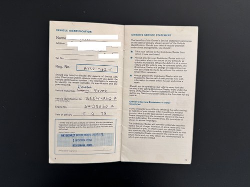 1978 Range Rover Classic Two-Door ‘Suffix F’ For Sale (picture 150 of 155)