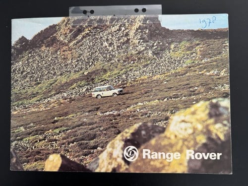 1978 Range Rover Classic Two-Door ‘Suffix F’ For Sale (picture 155 of 155)