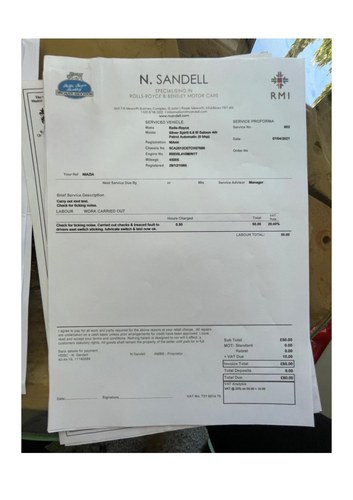 1995 Rolls-Royce Silver Spirit IV till salu (bild 46 av 75)