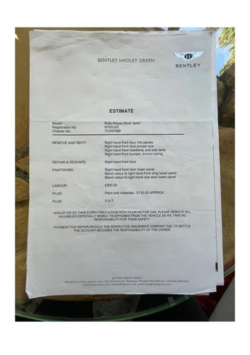 1995 Rolls-Royce Silver Spirit IV till salu (bild 48 av 75)