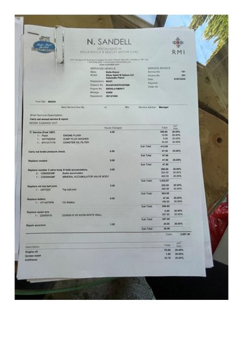 1995 Rolls-Royce Silver Spirit IV till salu (bild 50 av 75)