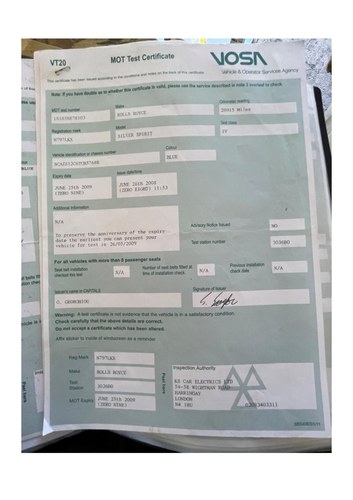 1995 Rolls-Royce Silver Spirit IV till salu (bild 64 av 75)