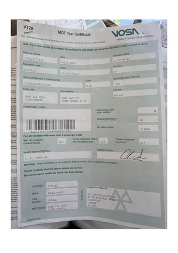 1995 Rolls-Royce Silver Spirit IV till salu (bild 66 av 75)