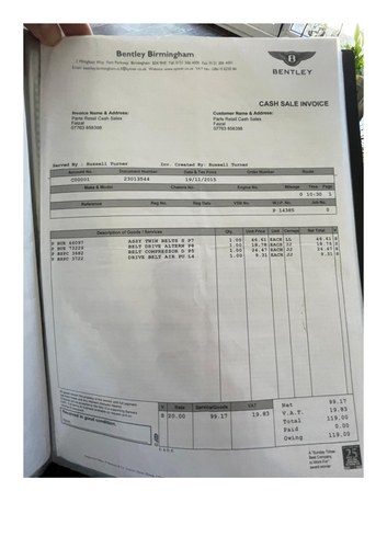 1995 Rolls-Royce Silver Spirit IV till salu (bild 73 av 75)